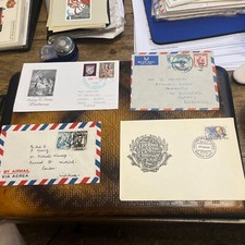 Vintage four envelopes for sale  RUGBY