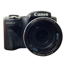 Câmera Digital Canon PowerShot SX500 IS 16.0MP X30 Zoom Óptico Grande Angular #3 comprar usado  Enviando para Brazil