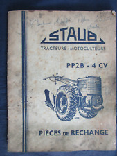 Ancien manuel staub d'occasion  Mollégès