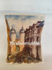 Aquarell bild nachlass gebraucht kaufen Aquarell bild nachlass gebraucht kaufen  Grünhainichen