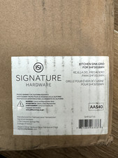 Rack de bacia Signature Hardware 488304 Rowena, aço inoxidável, usado comprar usado  Enviando para Brazil