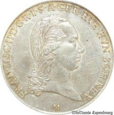 S1096 Rare Italy Habsburg Kronenthaler 1793 Milan PCGS AU58 Lustre -> Make offer comprar usado  Enviando para Brazil