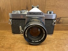 *Quase em perfeito estado* Konica Autoreflex T3 câmera de filme modelo inicial Hexanon AR 50mm F/1.7, usado comprar usado  Enviando para Brazil