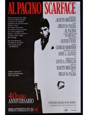 Manifesto scarface pacino usato  Nocera Superiore