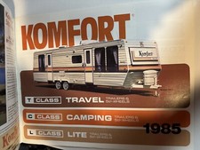 Komfort 1985 camper for sale  Fort Worth