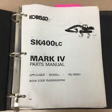 Kobelco sk400lc parts for sale  Sugar Grove