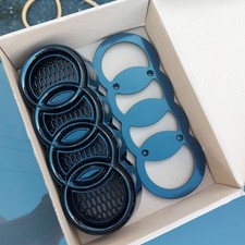 Audi black rings for sale  LEIGH