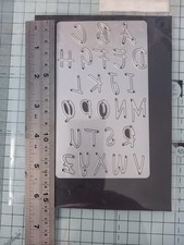 Sizzix thinlits alphabet for sale  BRIGHTON