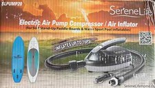 Bomba de aire eléctrica SereneLife para inflables de SUP inflador rápido SLPUMP20 segunda mano  Embacar hacia Mexico