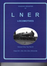 Yeadon lner register for sale  UK