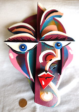 Funky art face for sale  Greenbank