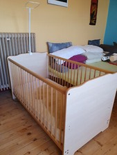 Kinderbett 140 gitterbett gebraucht kaufen  Alsenz