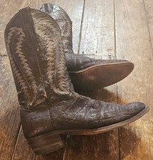 Justin vintage brown for sale  HALSTEAD