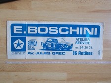 Autocollant vintage .boschini d'occasion  Toulon-