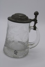 Alter glaskrug bierkrug gebraucht kaufen  Deutschland