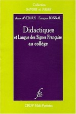 Didactiques langue signes d'occasion  France