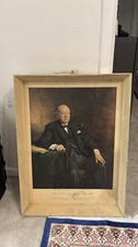 Winston churchill mezzotint for sale  LIVERPOOL