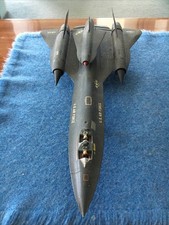 Aeronave modelo de plástico Blackbird SR-71 construída em escala 1/72 , usado comprar usado  Enviando para Brazil