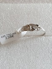 Bague blanc carats d'occasion  Sevran