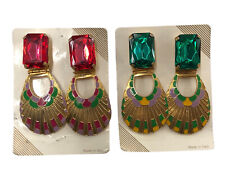 Orecchini clip metallo usato  Vercelli