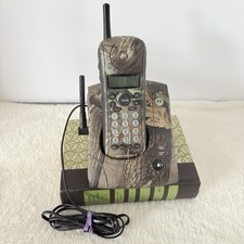 Telefone sem fio Motorola 2.4 GHz camuflado home office testado funciona, usado comprar usado  Enviando para Brazil