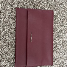 Coccinelle burgundy leather for sale  HARLOW