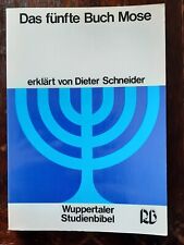 Fünfte buch mose gebraucht kaufen  Aach
