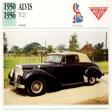 Alvis tc21 1950 for sale  STOCKPORT