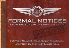 Formal notices fifty gebraucht kaufen  Berlin