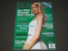 1999 OCTOBER GLAMOUR MAGAZINE - CLAUDIA SCHIFFER FASHION FRONT COVER - K 1335 comprar usado  Enviando para Brazil