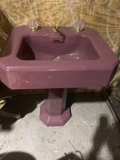 Purple pedestal sink for sale  Elkton