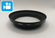 NUEVO LOGO 🎦VIDEO👀[COMO NUEVO] Parasol metálico Nikon HK-7 para 28 mm F1.4D de JAPÓN segunda mano  Embacar hacia Mexico