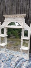 Antique edwardian overmantle for sale  PRINCES RISBOROUGH