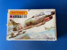 Caixa de fósforos escala 1/72 Aeritalia G-91Y caixa vazia - sem kit! comprar usado  Enviando para Brazil