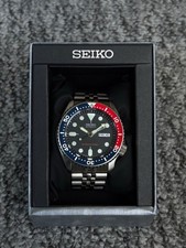 Seiko men black for sale  GLASGOW