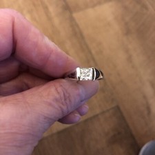 Moissanite ring sterling for sale  NORWICH