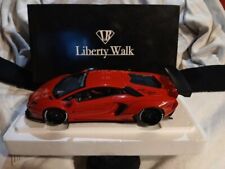 1/18 AUTOart Lamborghini Aventador Liberty Walk LB-Works Red 79108, usado comprar usado  Enviando para Brazil