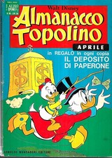Almanacco topolino 160 usato  Torino