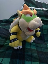 Novo Super Mario Bros Series 10" King Bowser Koopa boneca de brinquedo de pelúcia bicho de pelúcia comprar usado  Enviando para Brazil