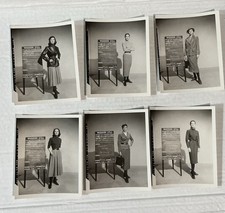 Meias de seda Cyd Charisse Helen Rose testes de guarda-roupa lote de 6 fotos originais 4x5 comprar usado  Enviando para Brazil