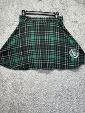 Usado, Saia plissada xadrez Harry Potter Sonserina tema quente mundo mágico média M comprar usado  Enviando para Brazil