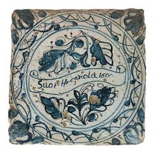Stupenda maiolica scritta usato  Roma