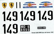 Decal ferrari 250gt usato  Varese