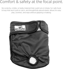 Fraldas laváveis premium para cachorros Pet Parents + extensores fêmeas preto/branco camuflado - M comprar usado  Enviando para Brazil