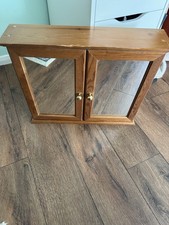 Pine bathroom cabinet for sale  WEMBLEY