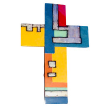 Metal sign cross for sale  Frisco