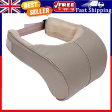 Reposacabezas de algodón con memoria ergonómico coche reposacabezas cuello almohada cojín beige segunda mano  Embacar hacia Mexico
