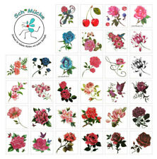 Faketattoo blumen schmetterlin gebraucht kaufen  Hannover