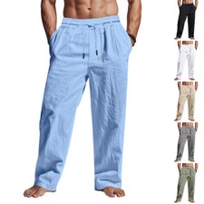 Herren leinenhose sommer gebraucht kaufen  Deutschland