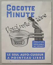 Cocotte minute 1950s d'occasion  Expédié en Belgium